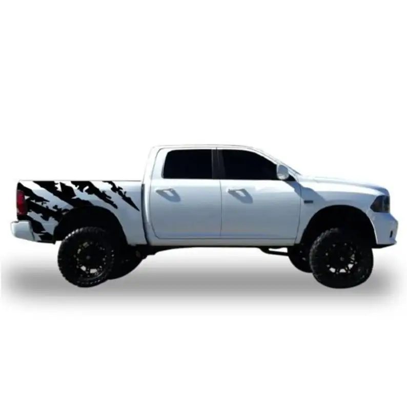 

X2 виниловая наклейка на кровать для Dodge Ram 2009 подарок