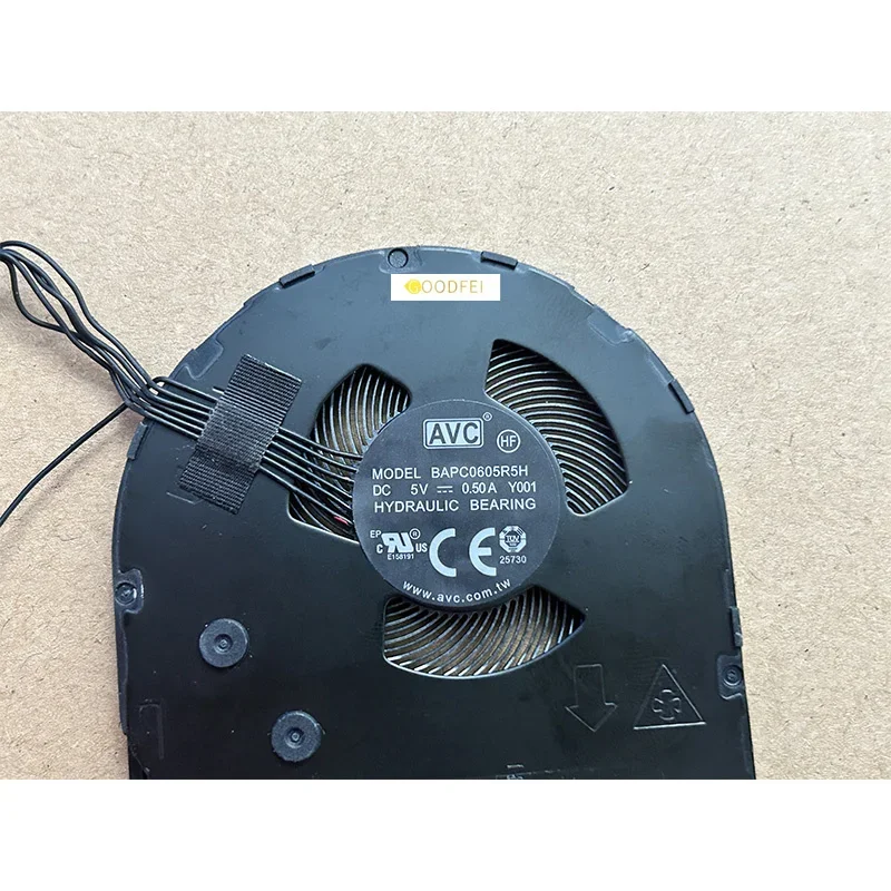 Вентилятор охлаждения процессора ноутбука оригинальный для Lenovo ThinkPad X390 X395 X13