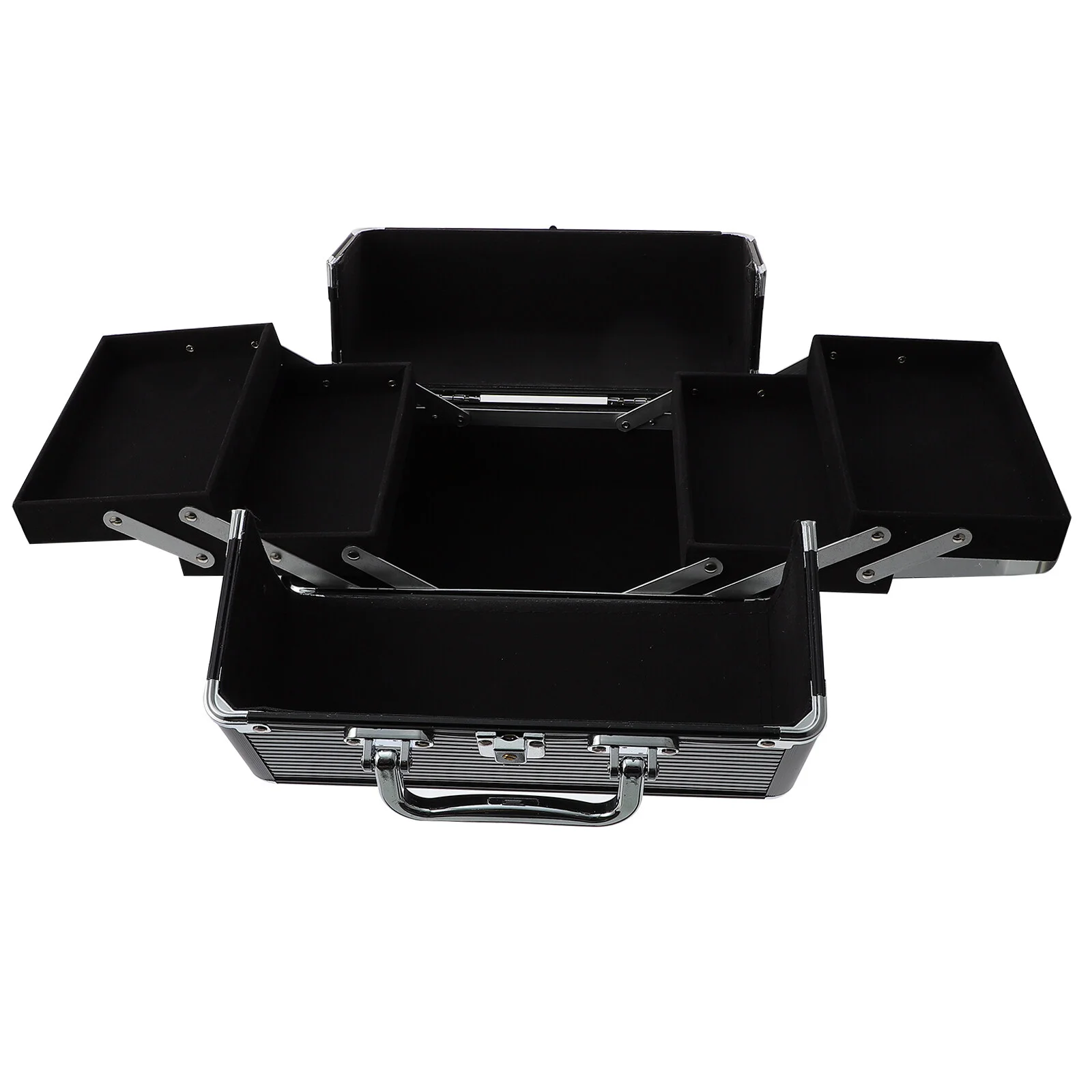 

1pc Multifunctional Makeup Case Storage Container Travel Organizer