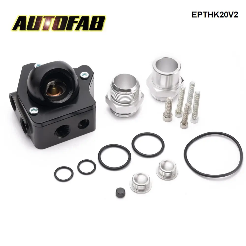 AUTOFAB K Series поворотный шейный термостат корпус для Honda K20 K24 шланг радиатора Swap TSX RSX V2