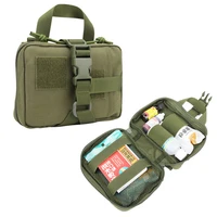 tactical molle edc pouch first aid kit medical bag survival bandage tourniquet emt emergency tool bag ifak pouch hunting pack