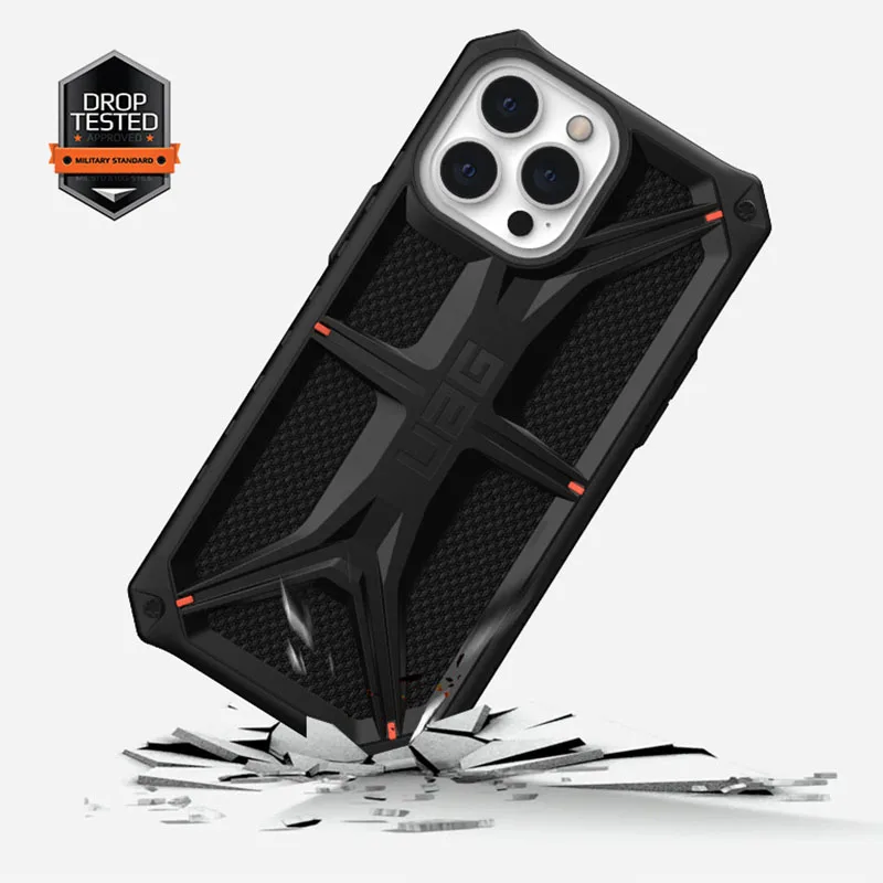 Сверхмощный противоударный чехол UAG Kevlar для Apple iPhone 13 12 Pro Max iPhone13 гибридный