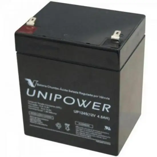 

Sealed Stationary Battery 12V/4.5A VRLA UP1245 UNIPOWER