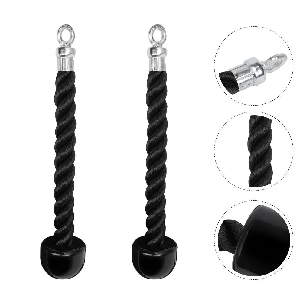 

2 Pcs Triceps Rope Single Grip Down Bicep Rope Exercises Attachment Device