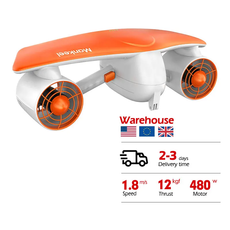 Mankeel W7 2022 Прямая продажа с завода микс 480 Вт Электрический мотор готов к отправке Быстрый морской скутер