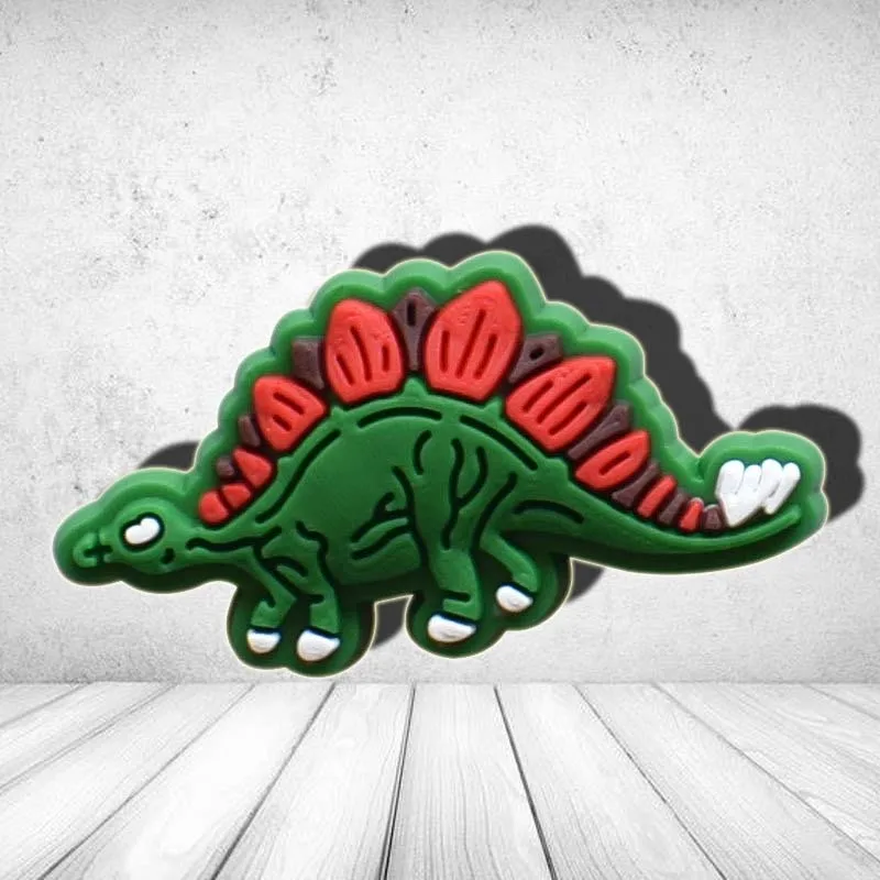 

1pcs Shoe Charms Decorations Fits for Crocs Accessories Dinosaur Pins Boys Girls Kids Women Teens Christmas Gifts Party Favors