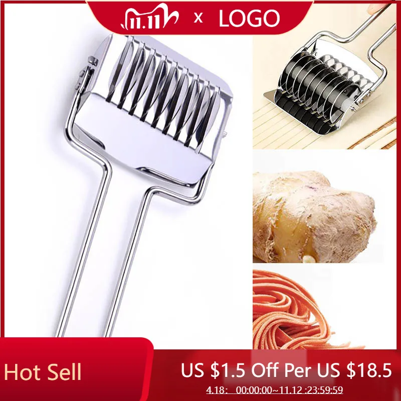

Pressing Machine Spaetzle Makers Stainless Steel Manual Section Noodles Cut Knife 1PC Kitchen Gadgets Shallot Cutter
