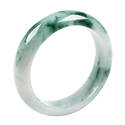 

Send Certificate Burma Jade Bangle Floating Green Flower Jadeite Myanmar Emerald Real Jades Bangles Women Healing Jewelry Gifts