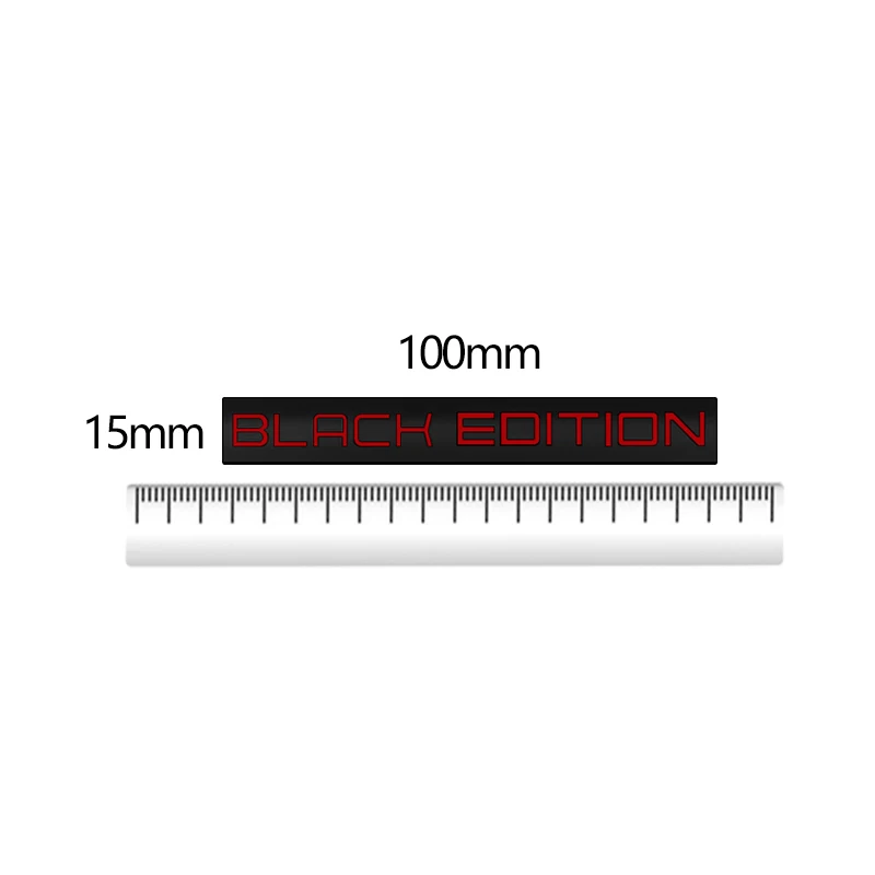 Черный стиль автомобиля 3D наклейка металлический логотип значок для Toyota Honda Lexus