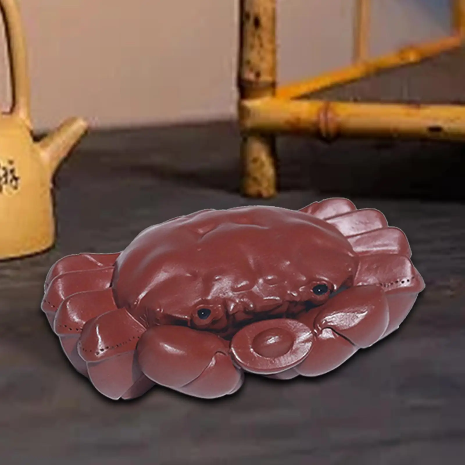 Чайная коллекция статуй краба для домашних животных подарочный стол фиолетовая