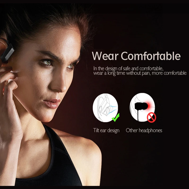 Спортивные Bluetooth-наушники беспроводные наушники-вкладыши водонепроницаемые