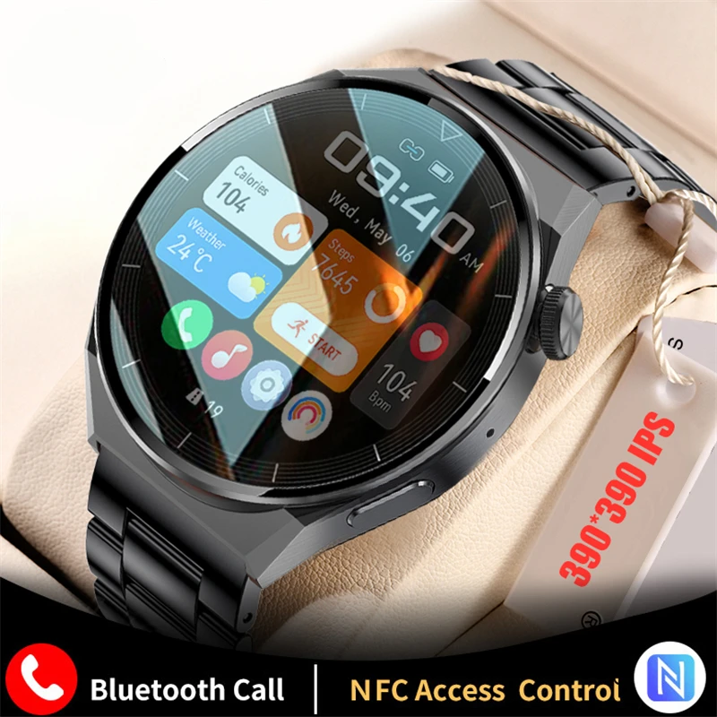 

2023 NEW Huawei Watch GT3Pro AMOLED Smart Watch Men HD Screen Custom Dial Answer Call Sports Fitness Track Waterproof Smartwatch