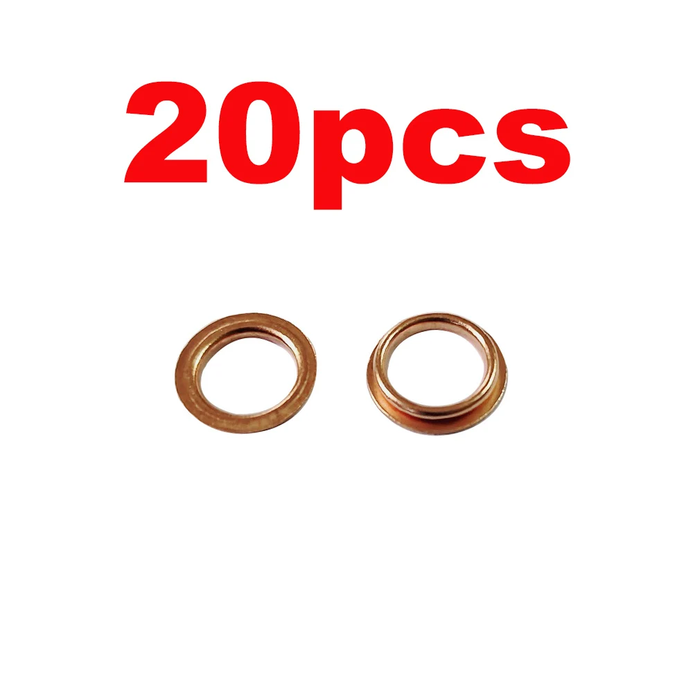 20 шт./50 шт./100 шт. прокладка форсунки для Mitsubishi Delica Pajero L200 L400 4D56 4M40 4D65 4D68 4D55 MD 070718