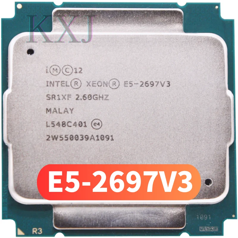 

1pcs For Intel Xeon E5 2697V3 E5 2697 V3 processor 14-core 2.60GHZ 35MB 22nm E5-2697V3 LGA 2011-3 TDP 145W CPU