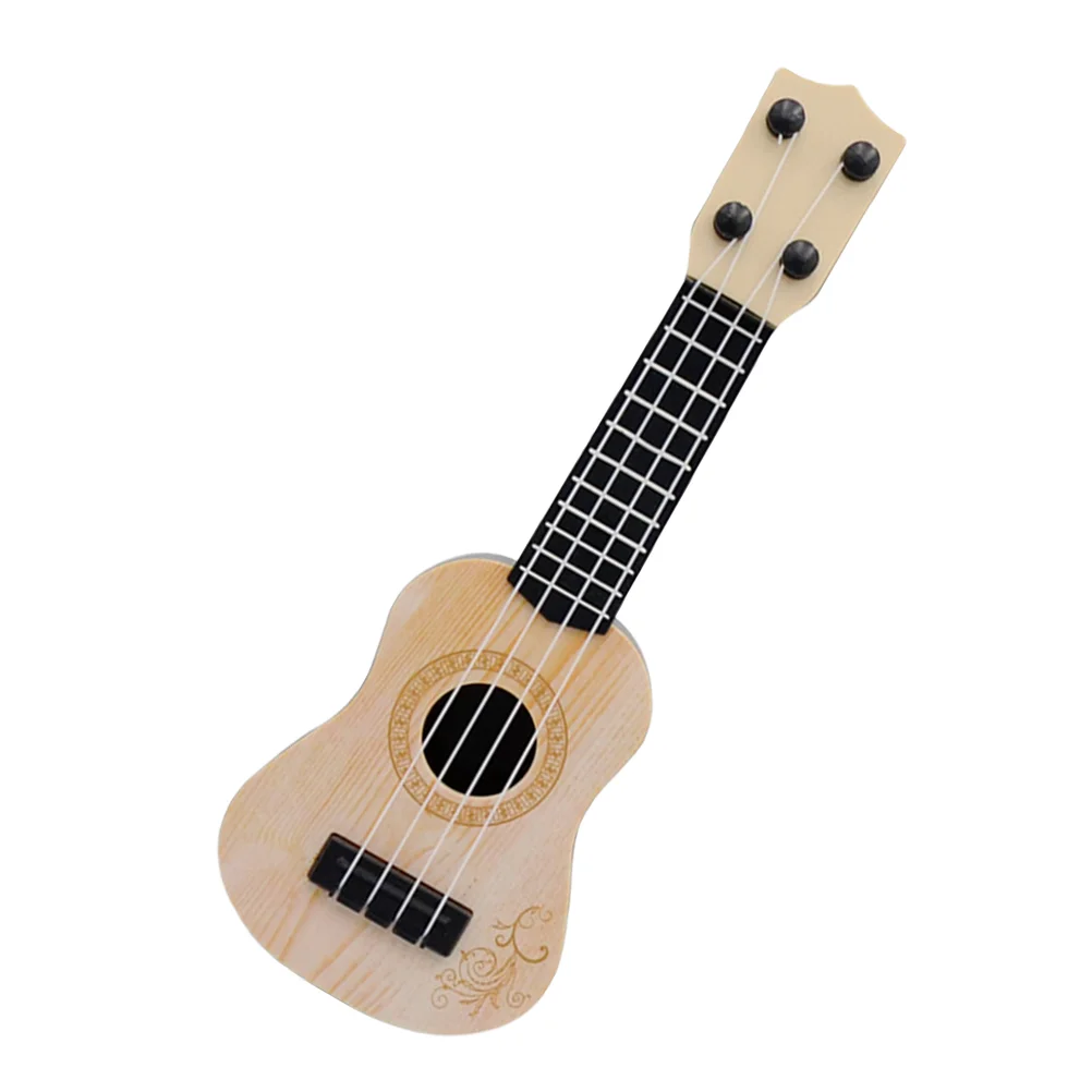 

Маленькая 4-струнная модель укулеле для гитары, Музыкальная развивающая обучающая игрушка для дома и магазина