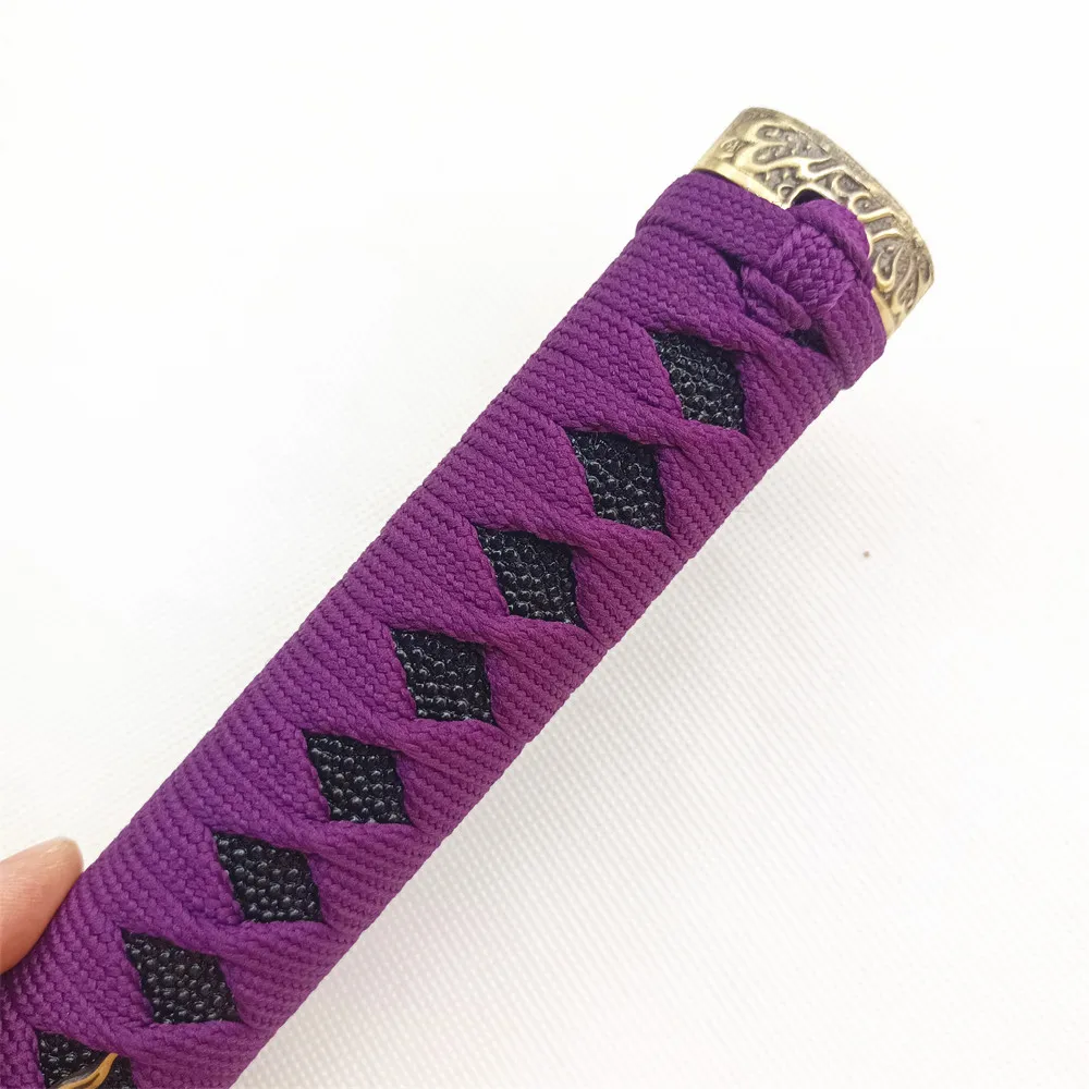 26 см Rikko песочные часы форма Tsuka рукоятка медная Цуба Fuchi Menuki Защитная фурнитура