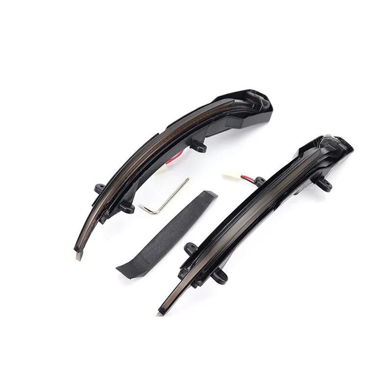 2x динамический мигающий светодиодный указатель поворота индикатор бокового