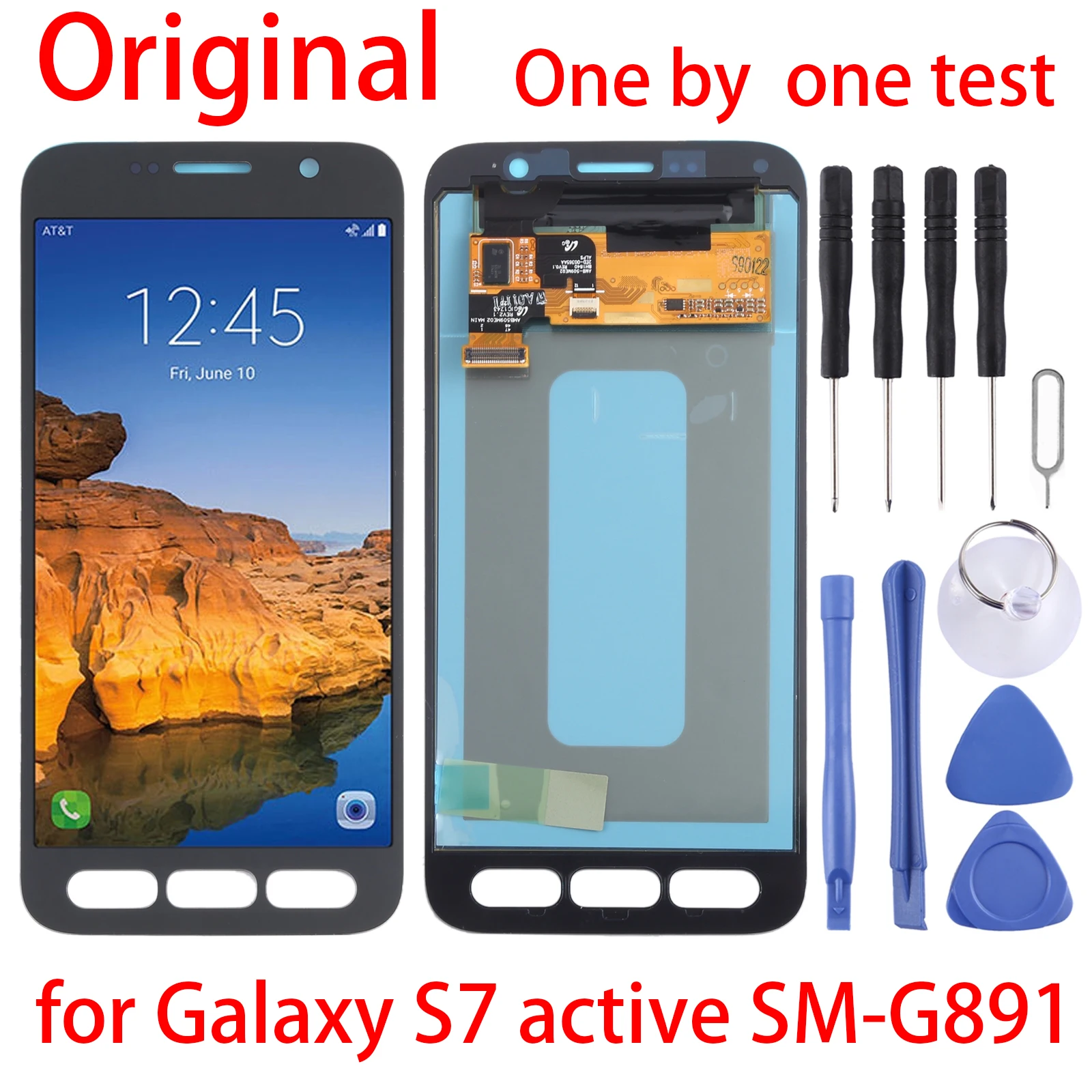 

Оригинальный ЖК-экран и дигитайзер в сборе для Samsung Galaxy S7 active SM-G891