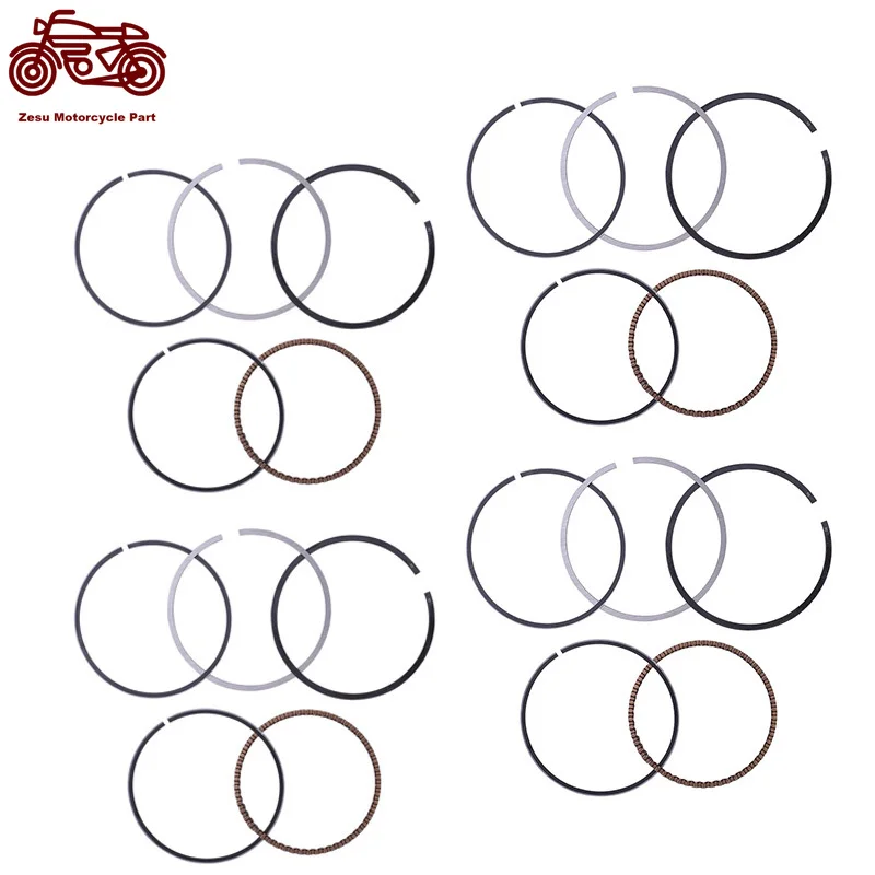 Комплект из 4 поршневых колец STD 49 мм для мотоцикла SUZUKI GSF250 Bandit GSF 250 V GSX250F GSX250S Katana