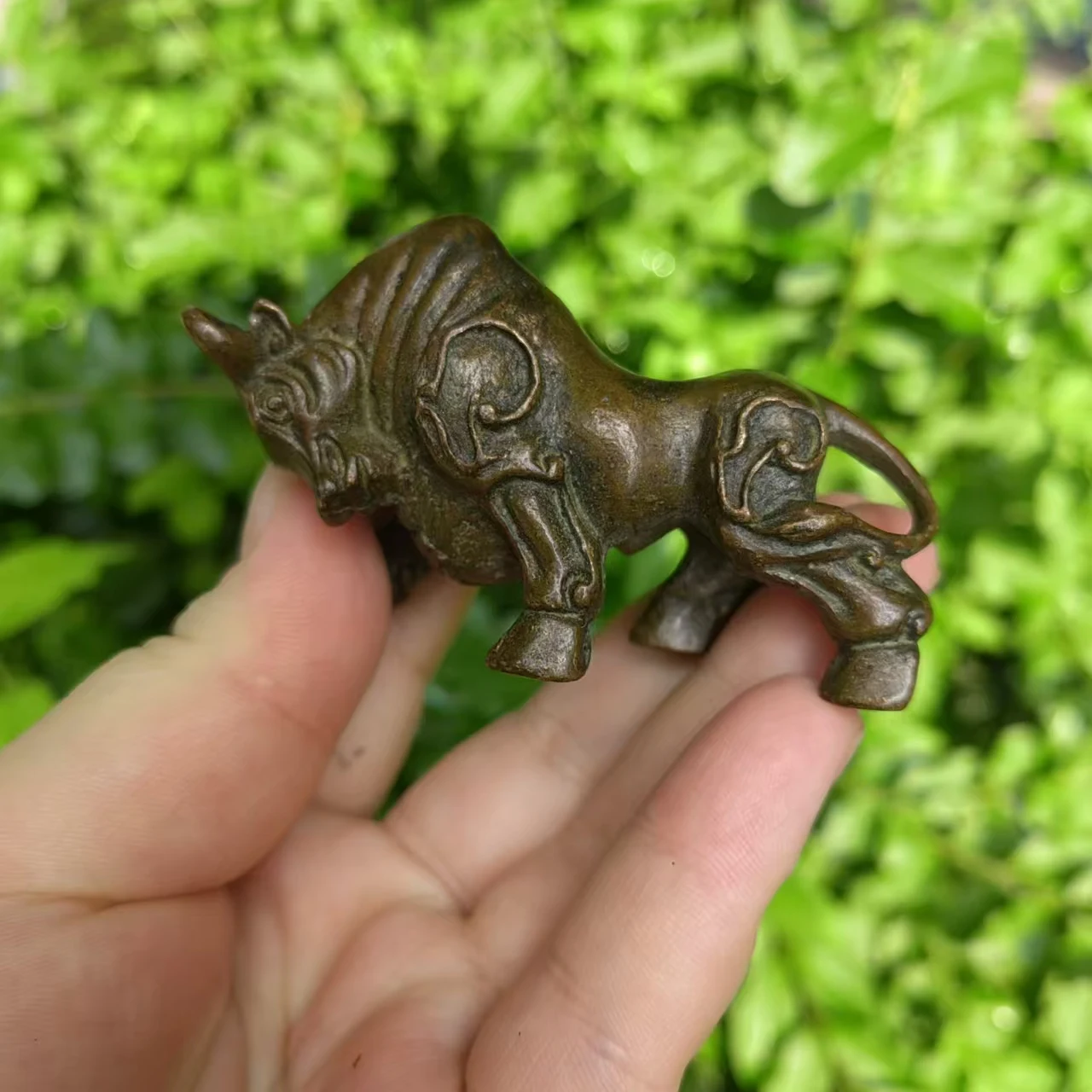 Статуэтка из красной меди для стены и улицы статуэтка латуни современный Декор