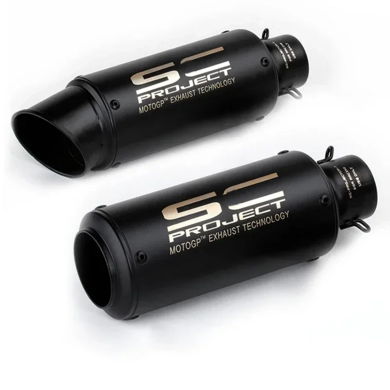 Выхлопная труба мотоцикла 51 мм/60 мм для Kawasaki 200 350 Suzuki Gsxr600 Yamaha R25 R3 аксессуары