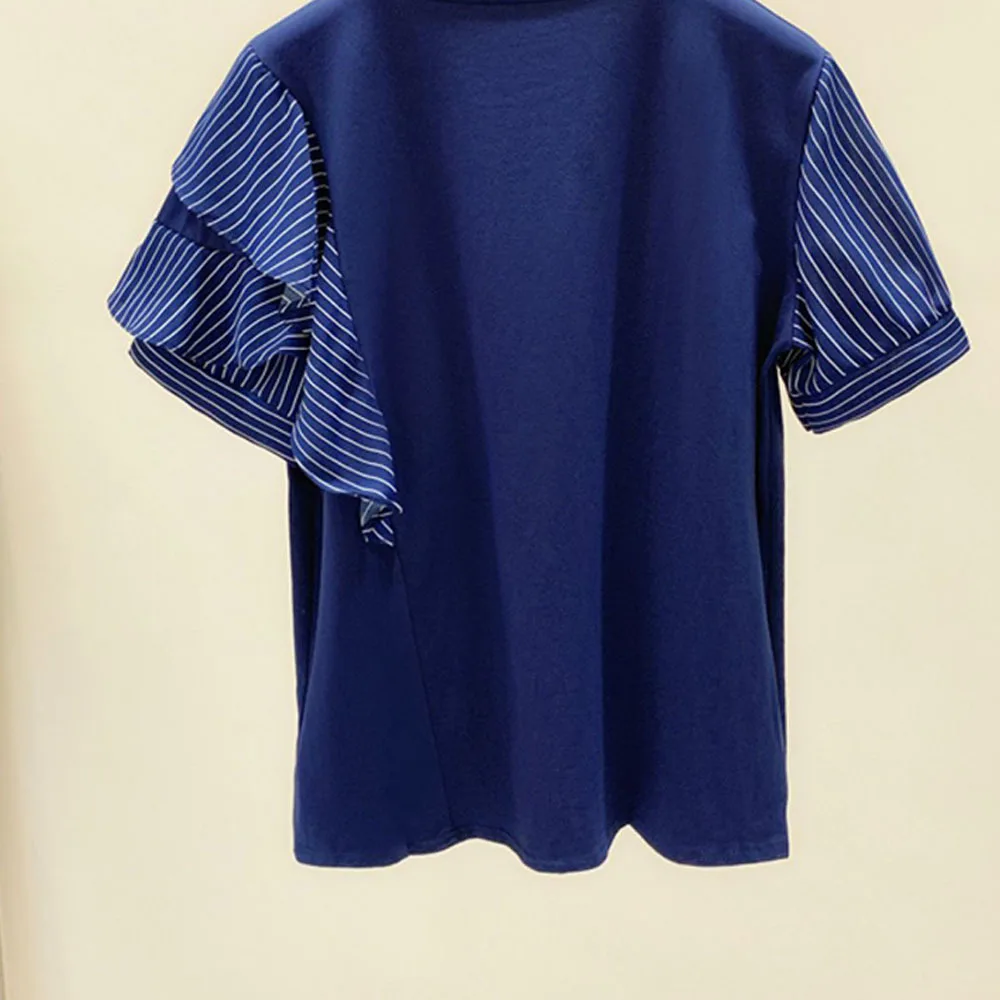 Новинка 2022 женская одежда футболки летние топы с коротким рукавом асимметричные