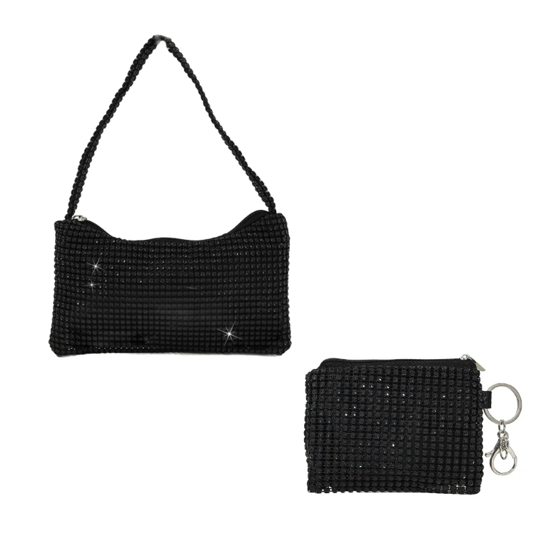 

Glitter Underarm Bag for Women Girls Shoulder Bag Armpit Bags Shoulder Bags Handbag Luxury Bag