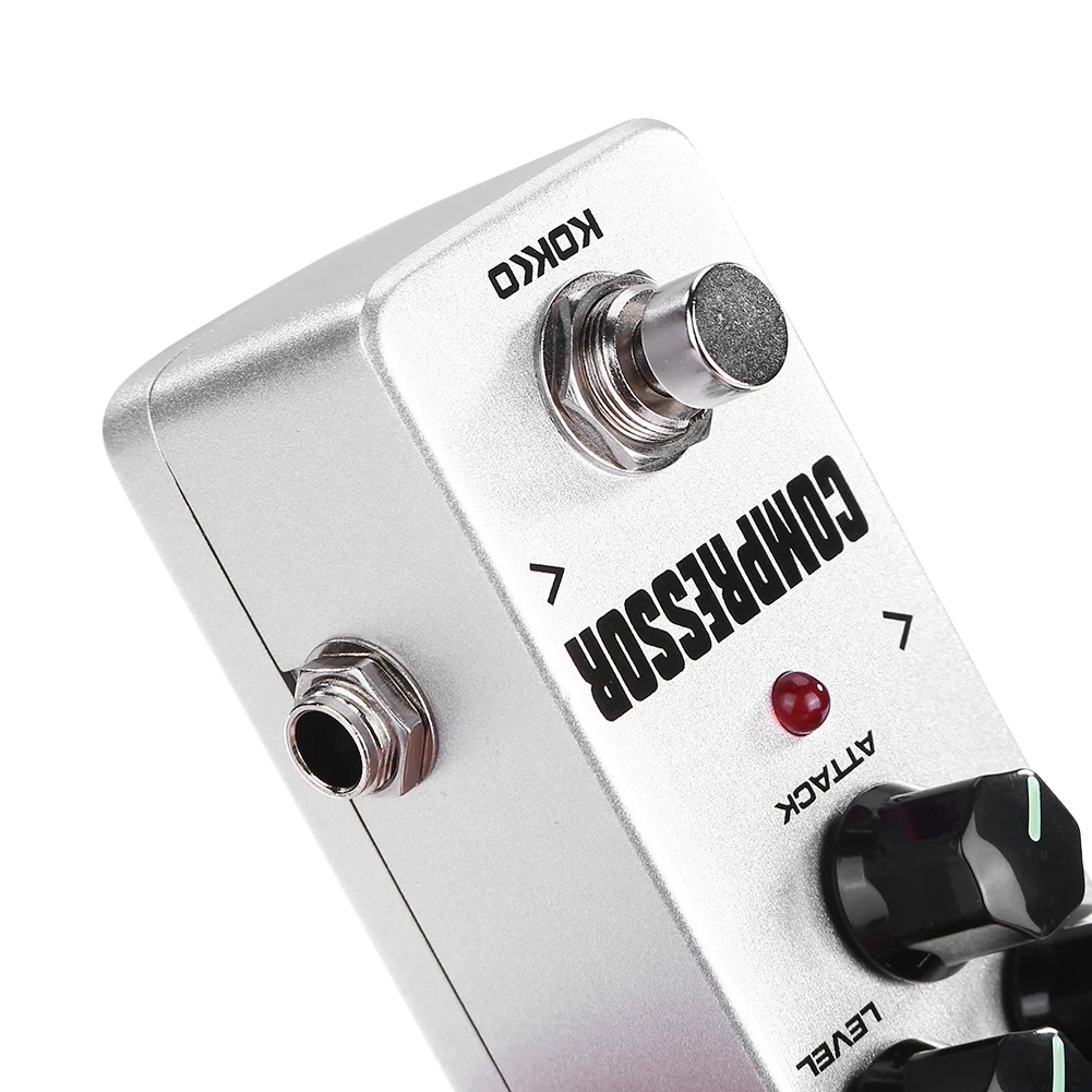 Портативный усилитель для гитарных эффектов KOKKO компрессора искажение Overdrive 9 В 1