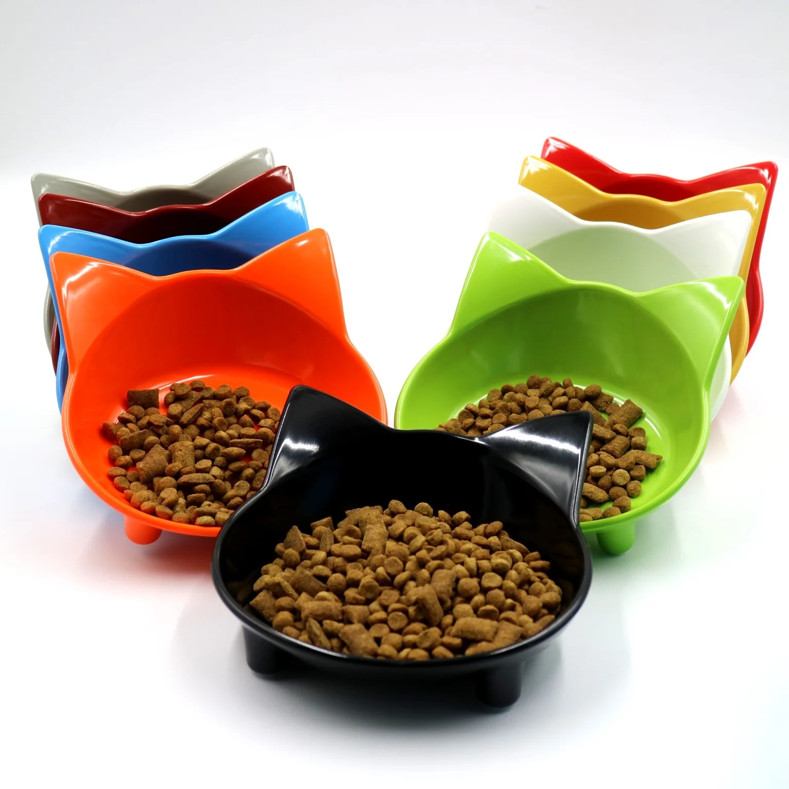 

Ultimate Cat Bowl for Non Slip Shallow and Fatigue Relief Melamine Pet Food Bowl for Your Feline Friend The Perfect Cat Type