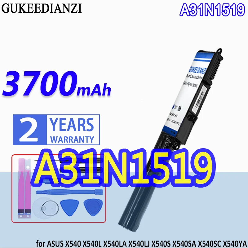 

Bateria A31N1519 3700mAh High Capacity Battery For ASUS X540 X540L X540LA X540LJ X540S X540SA X540SC X540YA A540 A540LA Battery