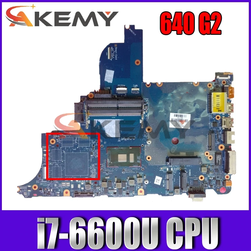 

CIRCUS-6050A2723701-MB-A02 For HP Probook 640 G2 650 G2 Laptop Motherboard 840718-601 With i7-6600u CPU DDR4 MB 100% Tested