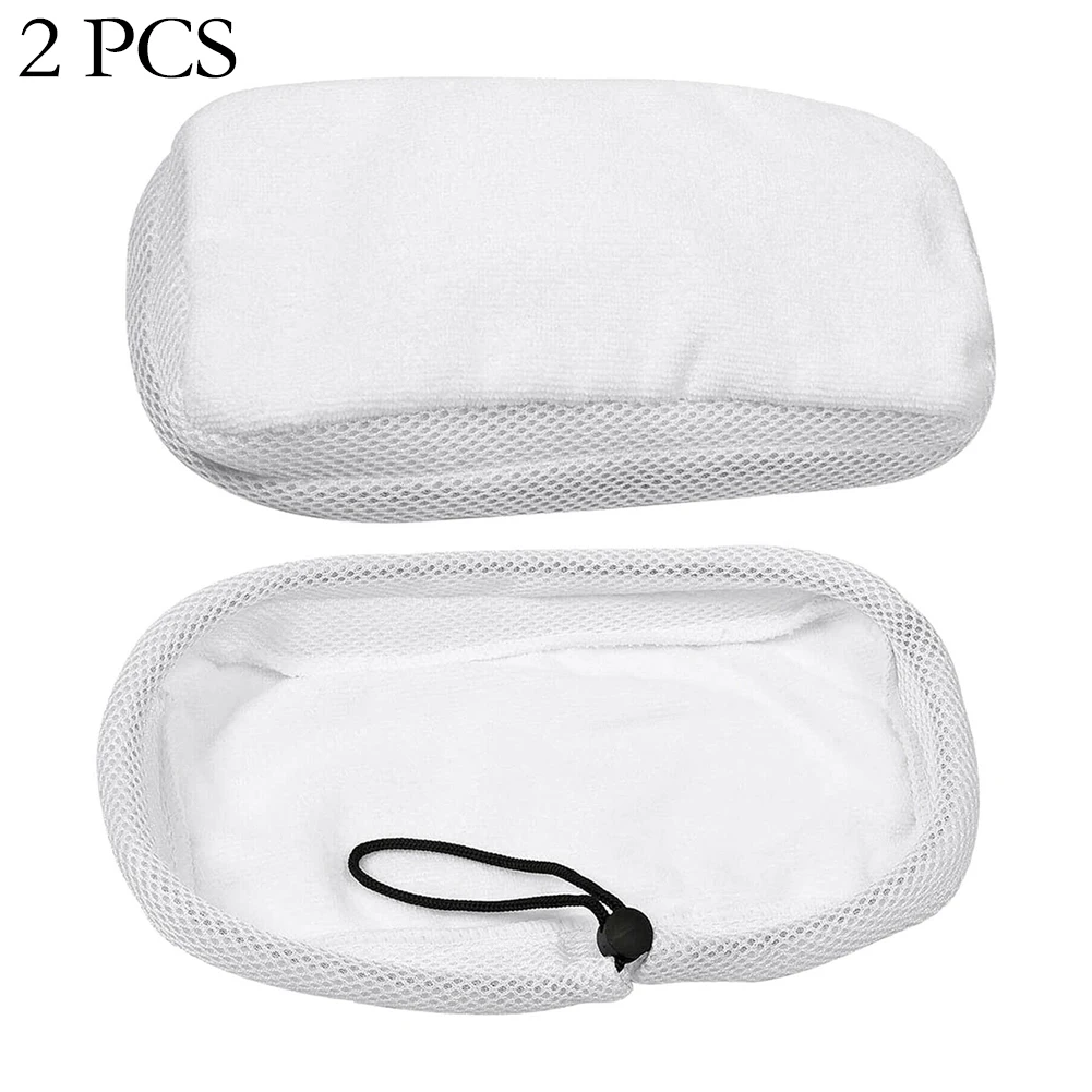 

Microfiber Mop Cloth 9in1 Accessories Fiber Pads Washable White #720021 720502 2/6pcs Replacement Reusable Set