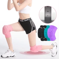 sports knee pads thicken sponge elastic knee brace for dancing cycling basketball anti slip collision avoidance knee protector