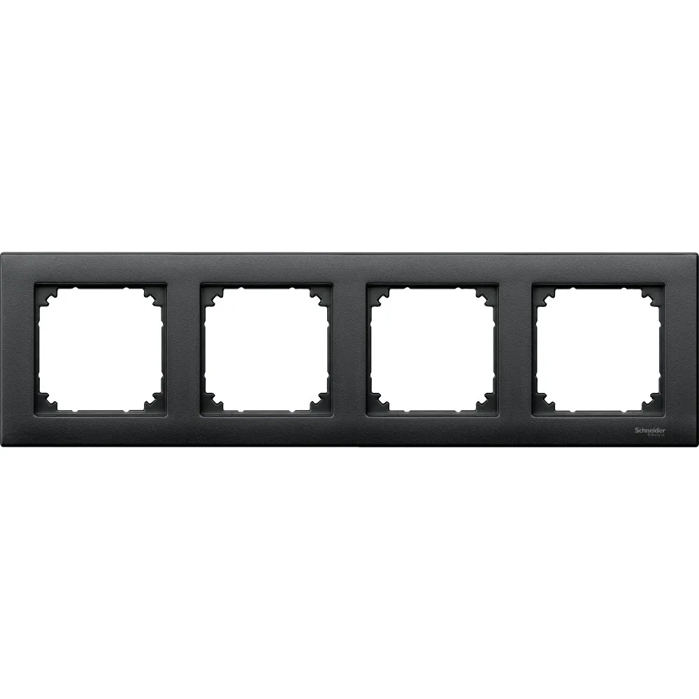 SE Merten SM M-Plan Антрацит Рамка 4-ая