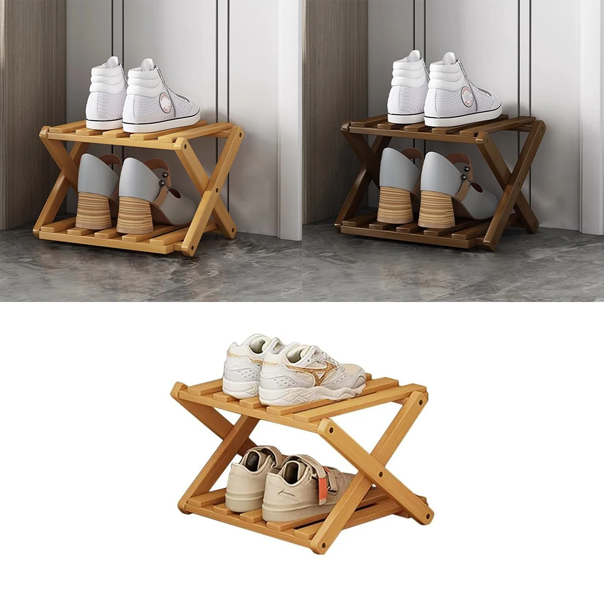 Faltbare Schuhablage schmalaliya Haushaltstür mehrschichtige Vermietung Zimmer Wohnheim Campoe Schuhschrank Lagerung Regal