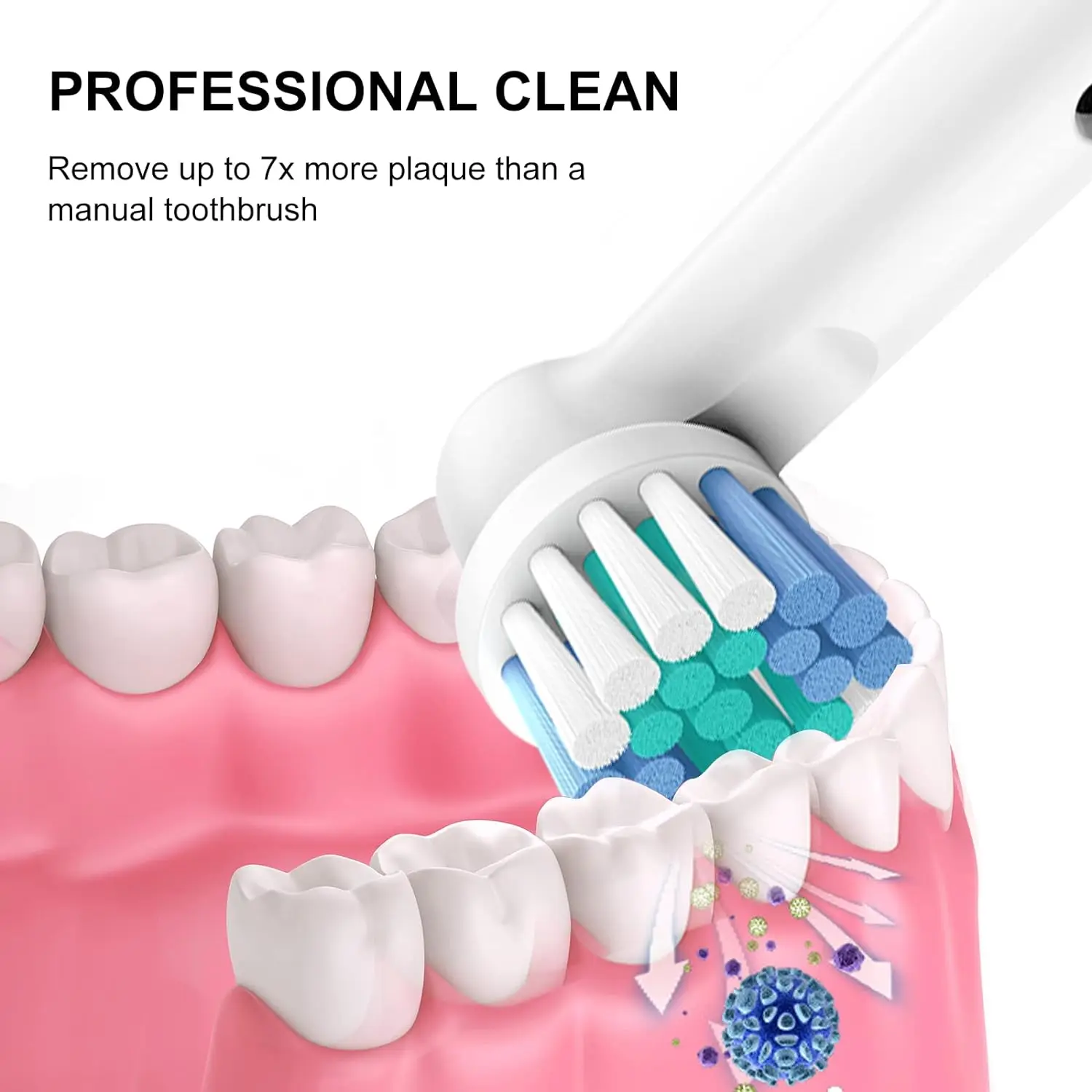 4/8/16 шт. сменные насадки для электрической зубной щётки Oral-B