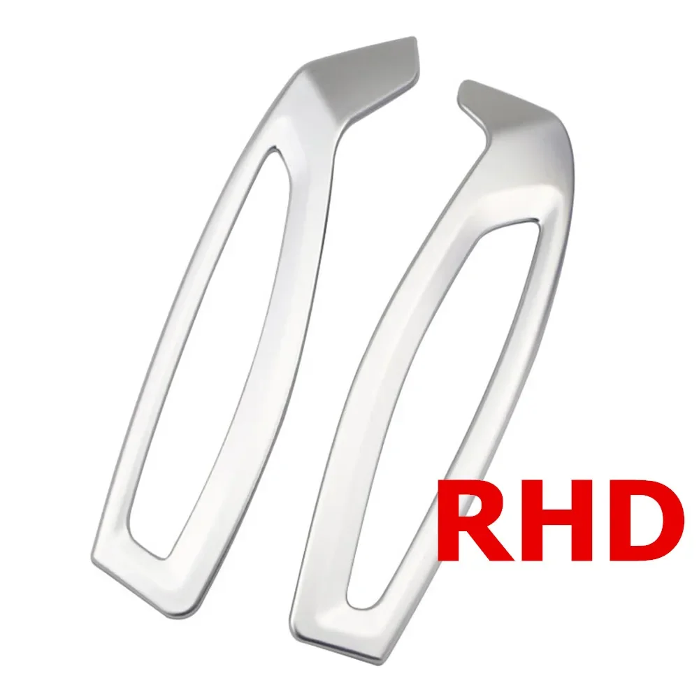 

ABS хромированный автомобильный Кондиционер A/C Крышка вентиляционного отверстия декоративная наклейка для Toyota C-HR CHR 2016 - 2022 RHD аксессуары