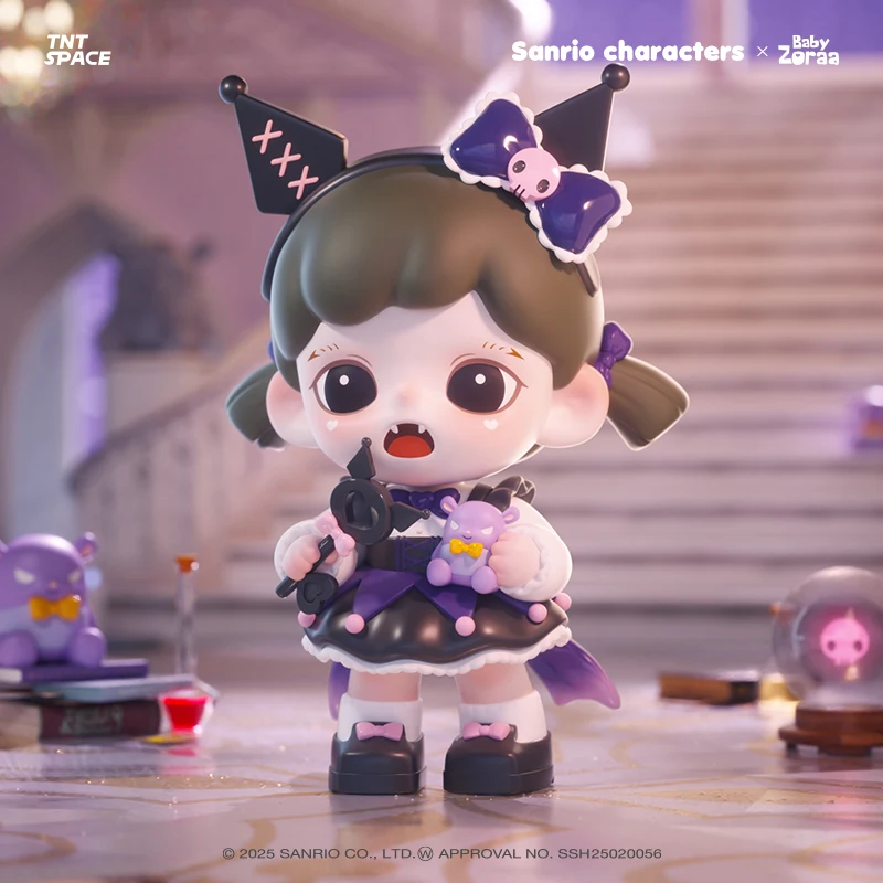 Новый продукт Tntspace 2025 Z фило X Sanrio Co фирменная аниме слепая коробка роуминг серия