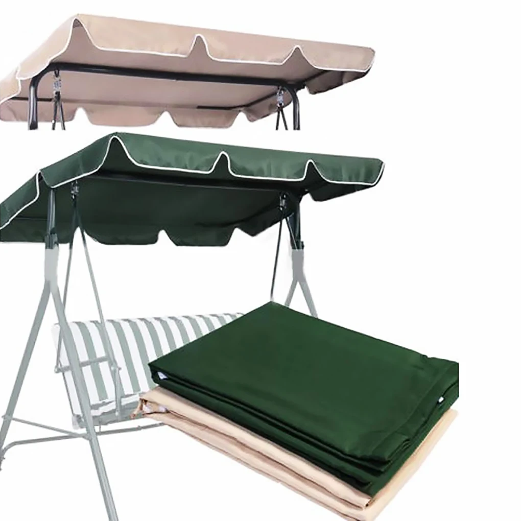 

Polyester Swing Chair Canopy Portable Foldable Rainproof Sunproof PA Coating Replacing Sunshade Outdoor Patio Awnings