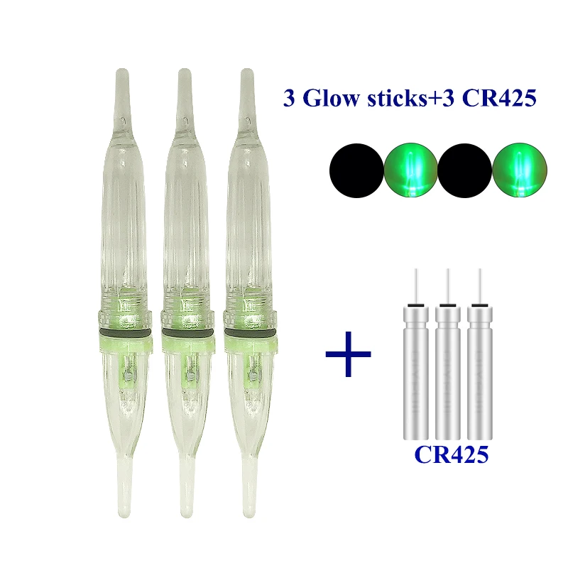 Светящиеся одноцветные фонарики электронная лампа 3CR425 для океанской рыбалки