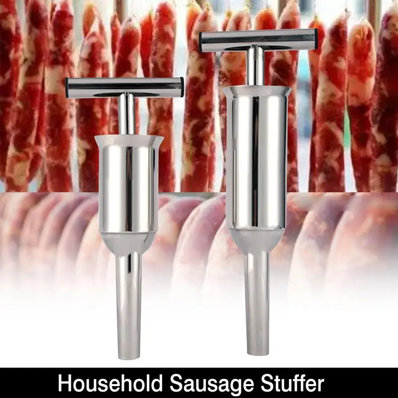 

Manual Sausage Maker Meatball Maker Stufer Sausage Stuffer Homemade Dual Use Filler Tool Meat Ball Mold Machine For Kitchen