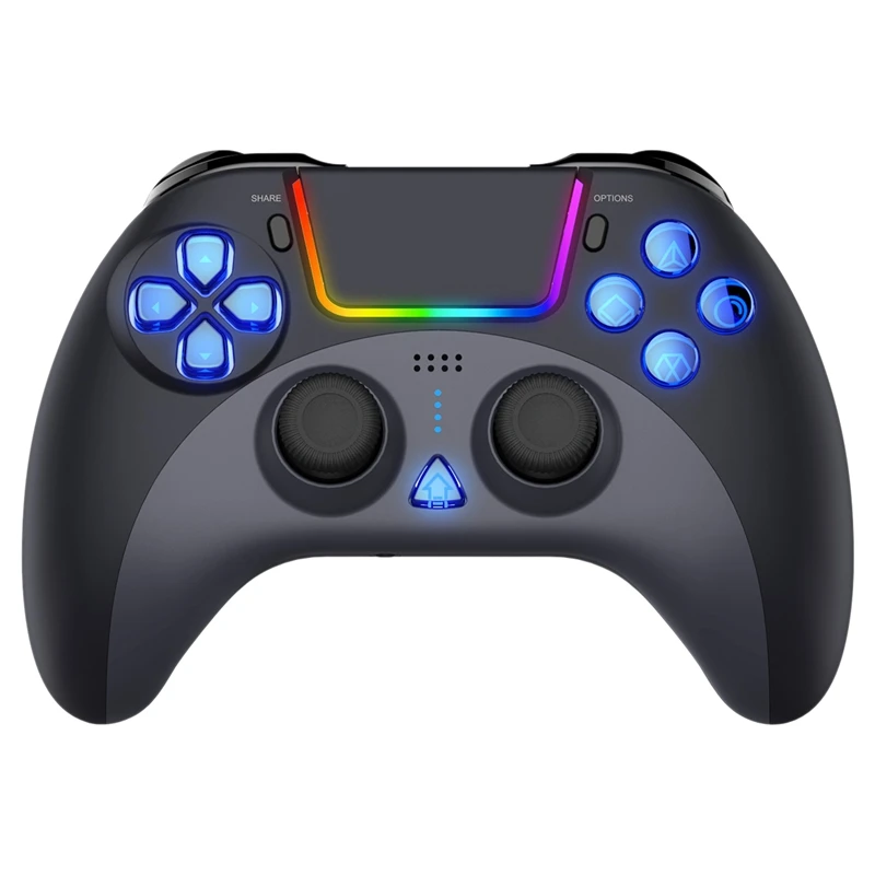 

For PS4 Wireless Gamepad Bluetooth Vibration Gaming Joystick For Steam