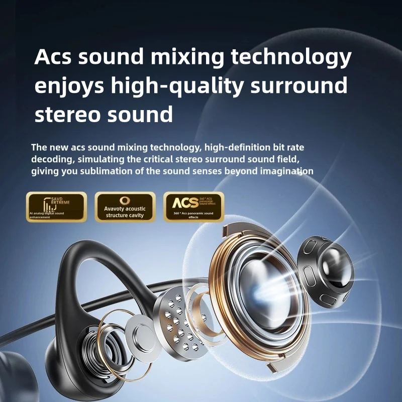 Беспроводные наушники Kinglucky X7 Conduction