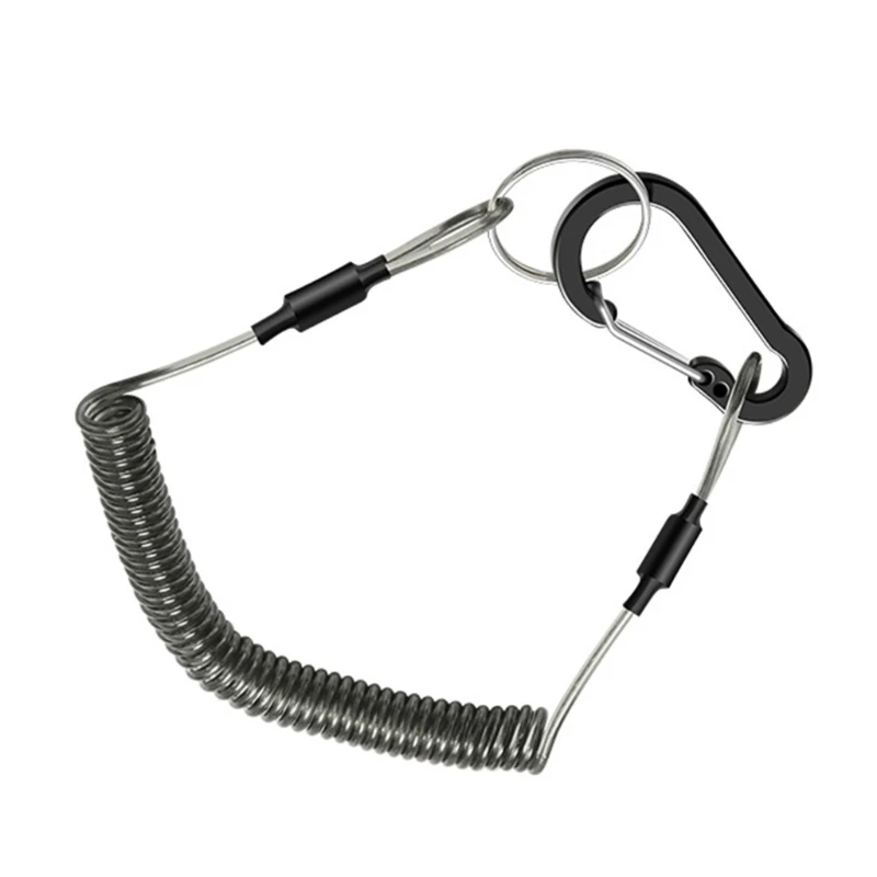 Многофункциональные страховочные ремешки для рыбалки выдвижные спиральные