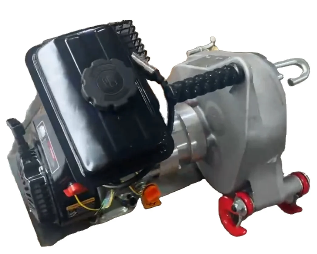 Новый тип газовой портативной лебедки с функцией автоматической остановки