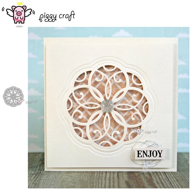 

Металлические Вырубные штампы Mmao, форма для вырезания, 2 шт., цветок, круглая рамка, скрапбукинг, бумажный нож, форма, лезвие, перфоратор, трафареты, штампы