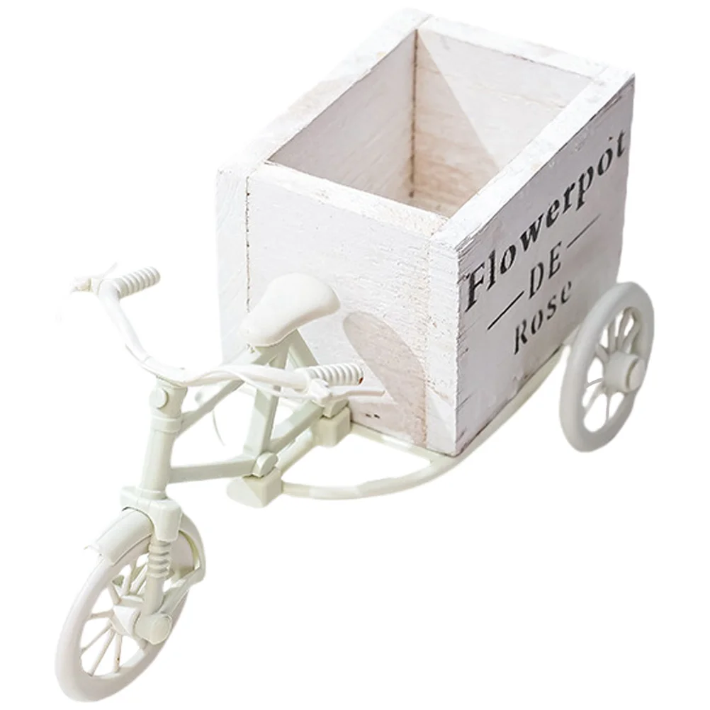 

Bike Flower Stand Novelty Pot Container for Home Wedding Decoration