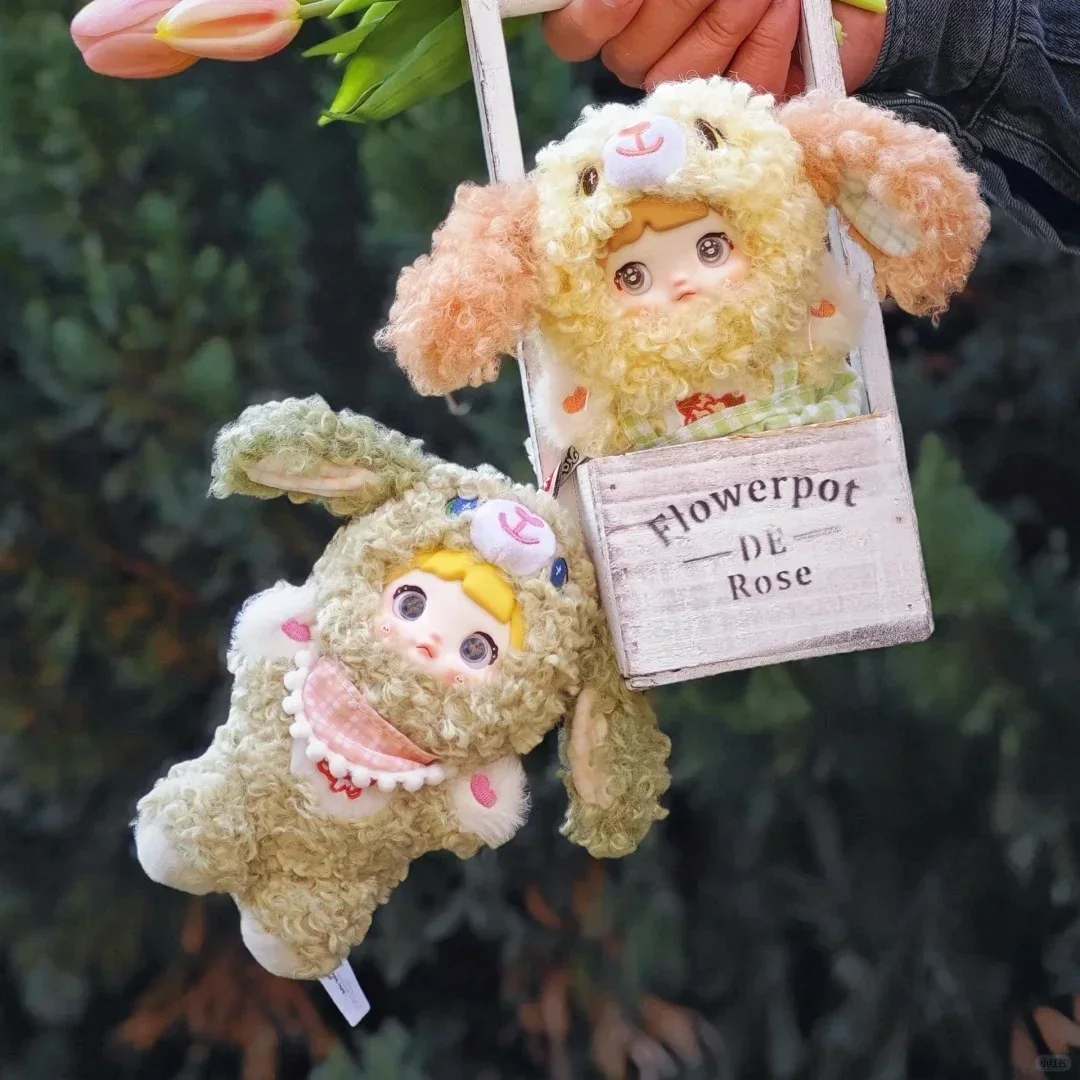 Фото Новый Nommi V5 Puppy Diary Blind Box Виниловая кукла Mystery Box Kawaii Плюшевая игрушка Милая кукла-собака Подвеска Фигурка Подарок для девочек Игрушки Подарок №4