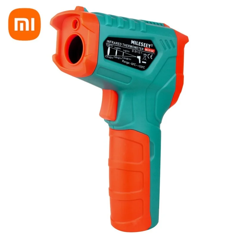 

Бесконтактный цифровой термометр Xiaomi Mileseey, лазерный Портативный ИК-термометр с ЖК-дисплеем, измерение тела