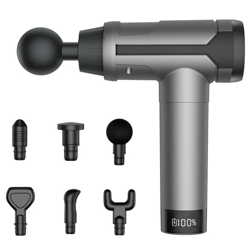 

Professional Massage Gun Deep Tissue Muscle Electric Fascial Gun For Neck Body Muscle Percussion Relaxation Pain Relief Massager